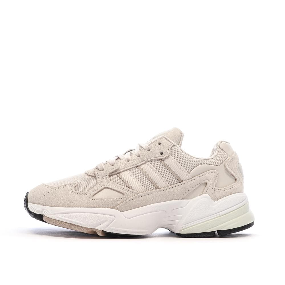 Baskets Beiges Femme Adidas Falcon 1