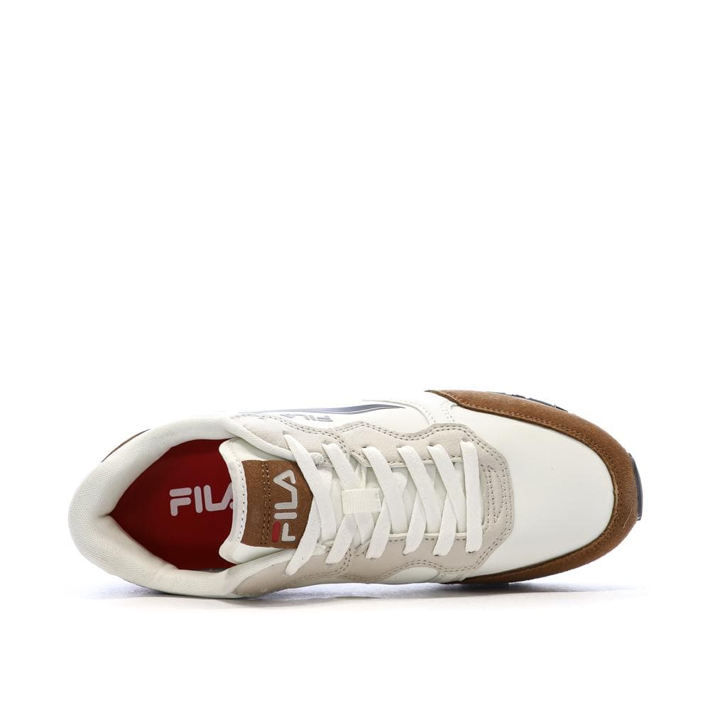 Baskets Marron/Ecru Homme Fila Hypert 4