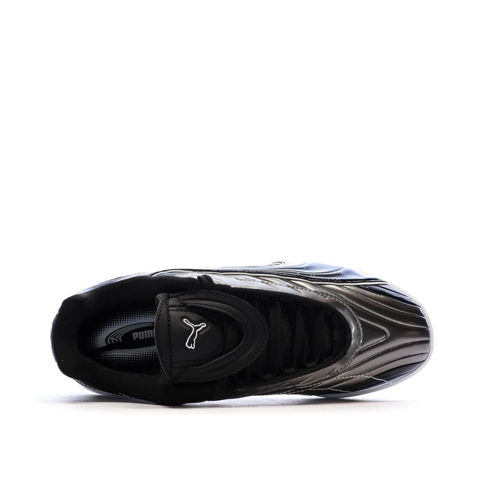 Baskets Argent/Noir Garçon Puma Goalgetter 4