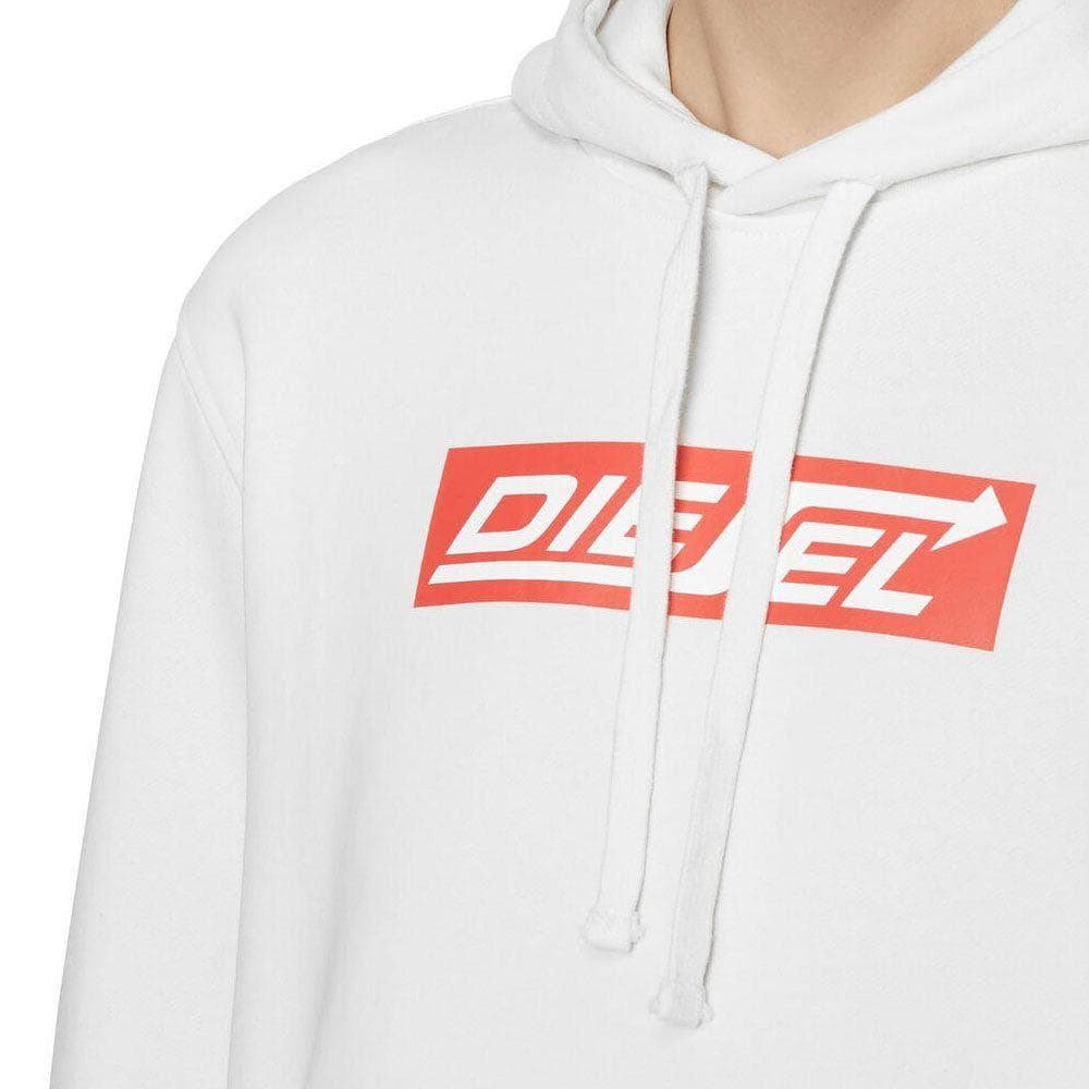 Sweat Blanc Homme Diesel Ginn 3