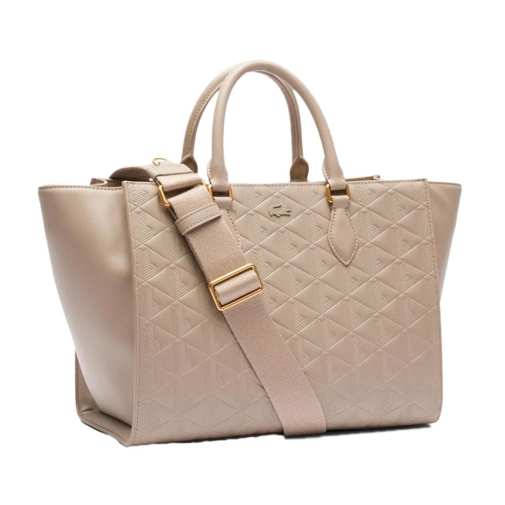 Sac à main Beige Femme Lacoste Lage Maheki Monogram 1