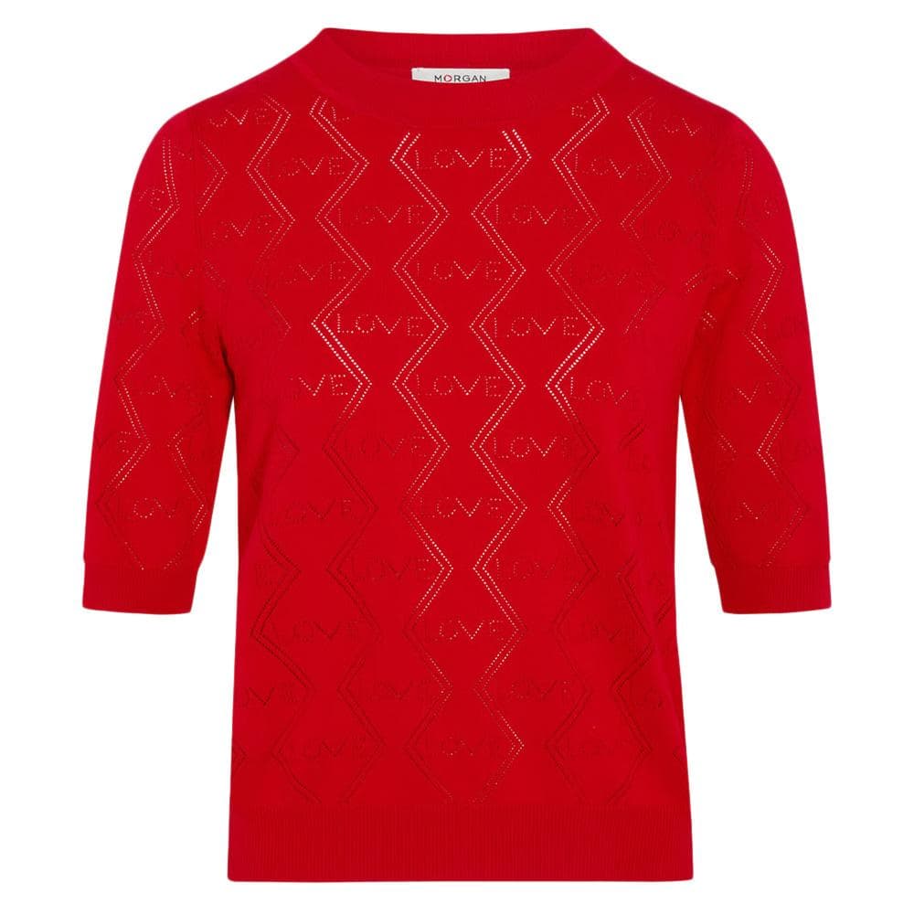Pull Rouge Femme Morgan MIKA 2