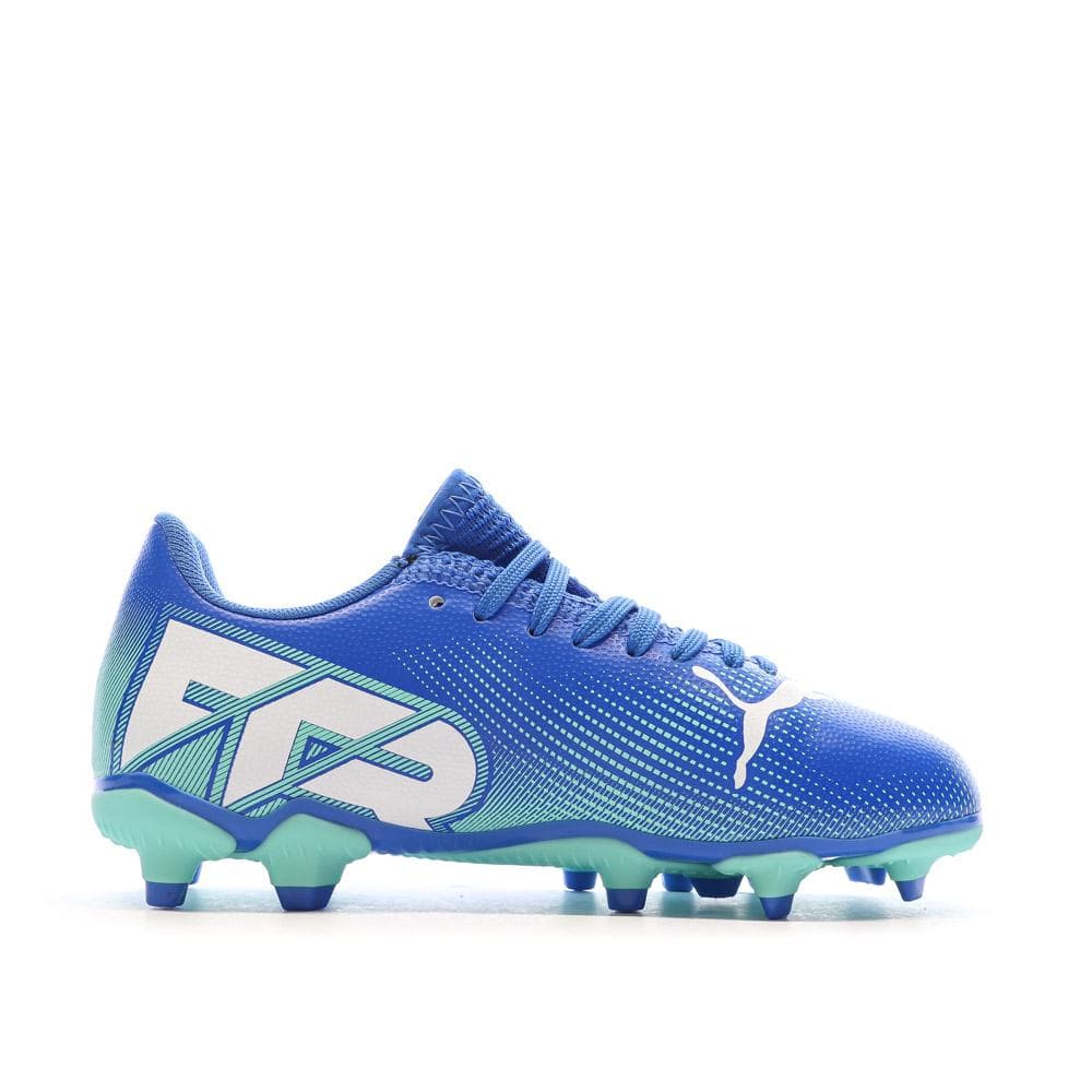 Chaussures de football Bleu Garçon Puma Future 7 Play FG/AG 2