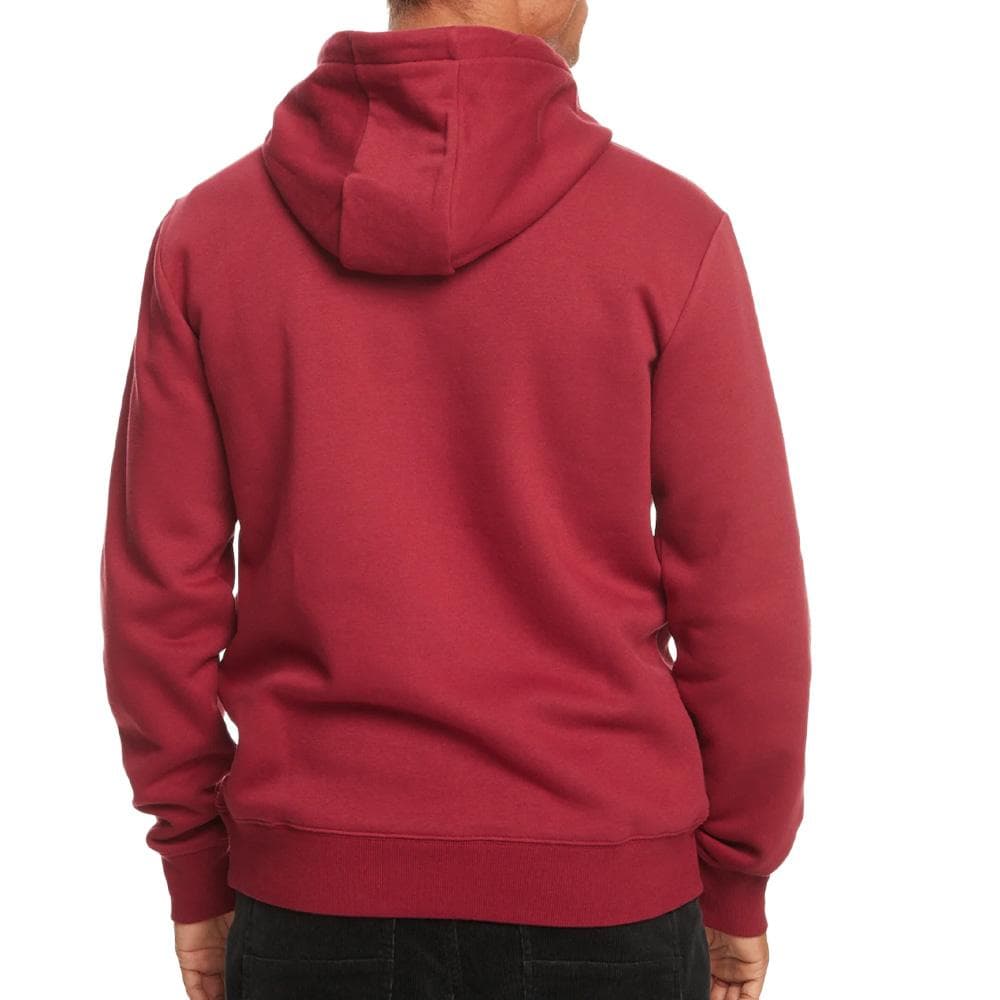 Sweat Rouge Homme Quiksilver Biglogohood 2