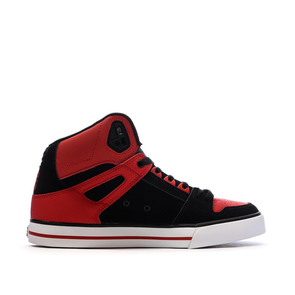 Baskets Noir/Rouges Homme Dc shoes Pure 2