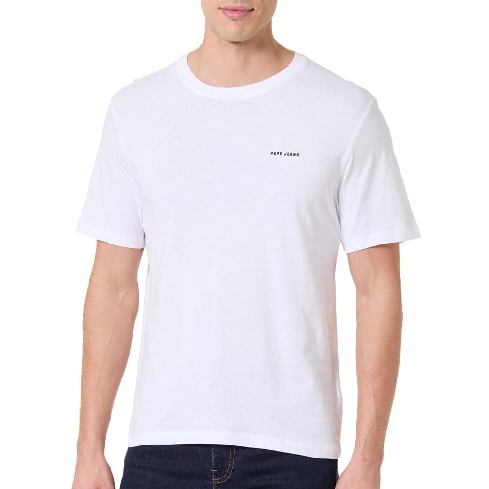 T-Shirt Blanc Homme Pepe jeans Pjl M Nd 1