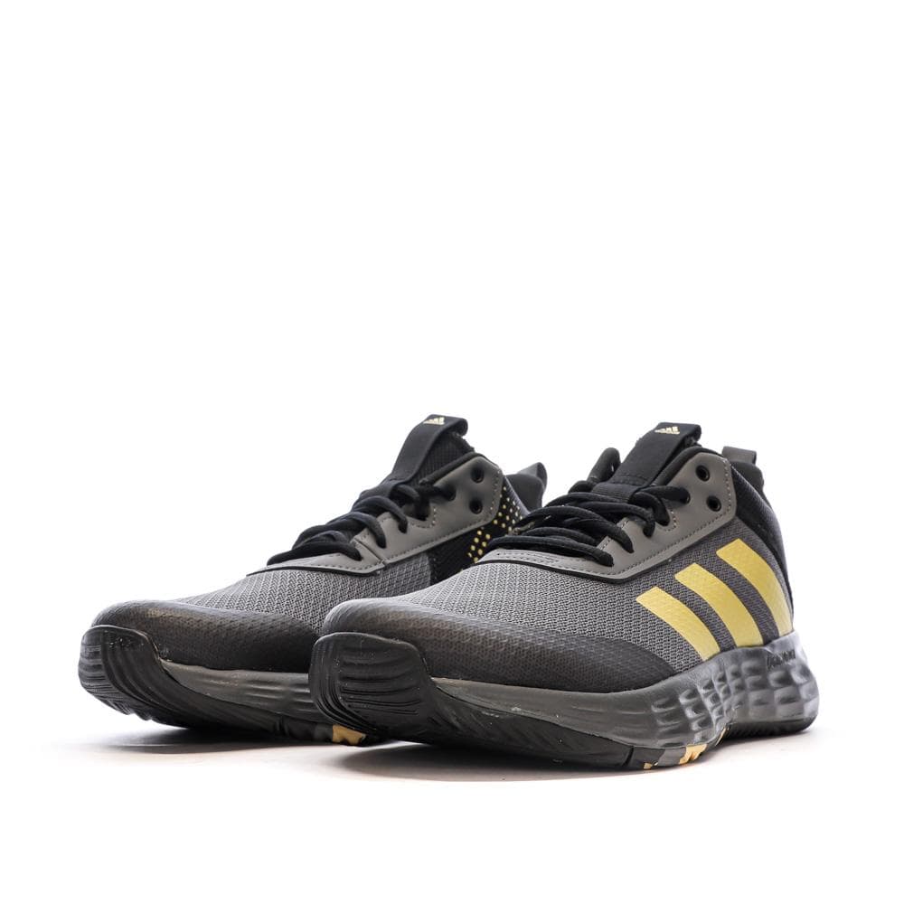 Chaussures de basketball Gris/Noir Mixte Adidas Ownthegame 2.0 K 6