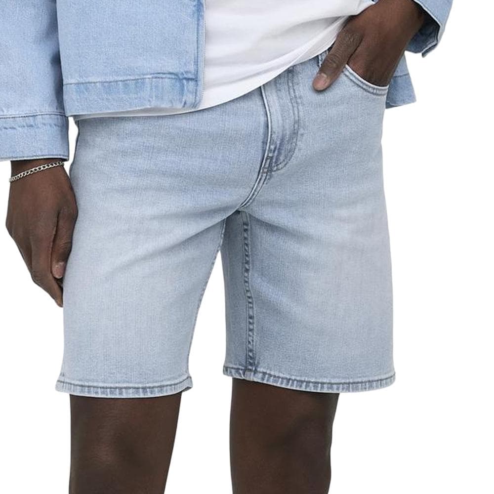 Short Bleu Clair Homme Only & Sons Only & Sons Box Pim 1