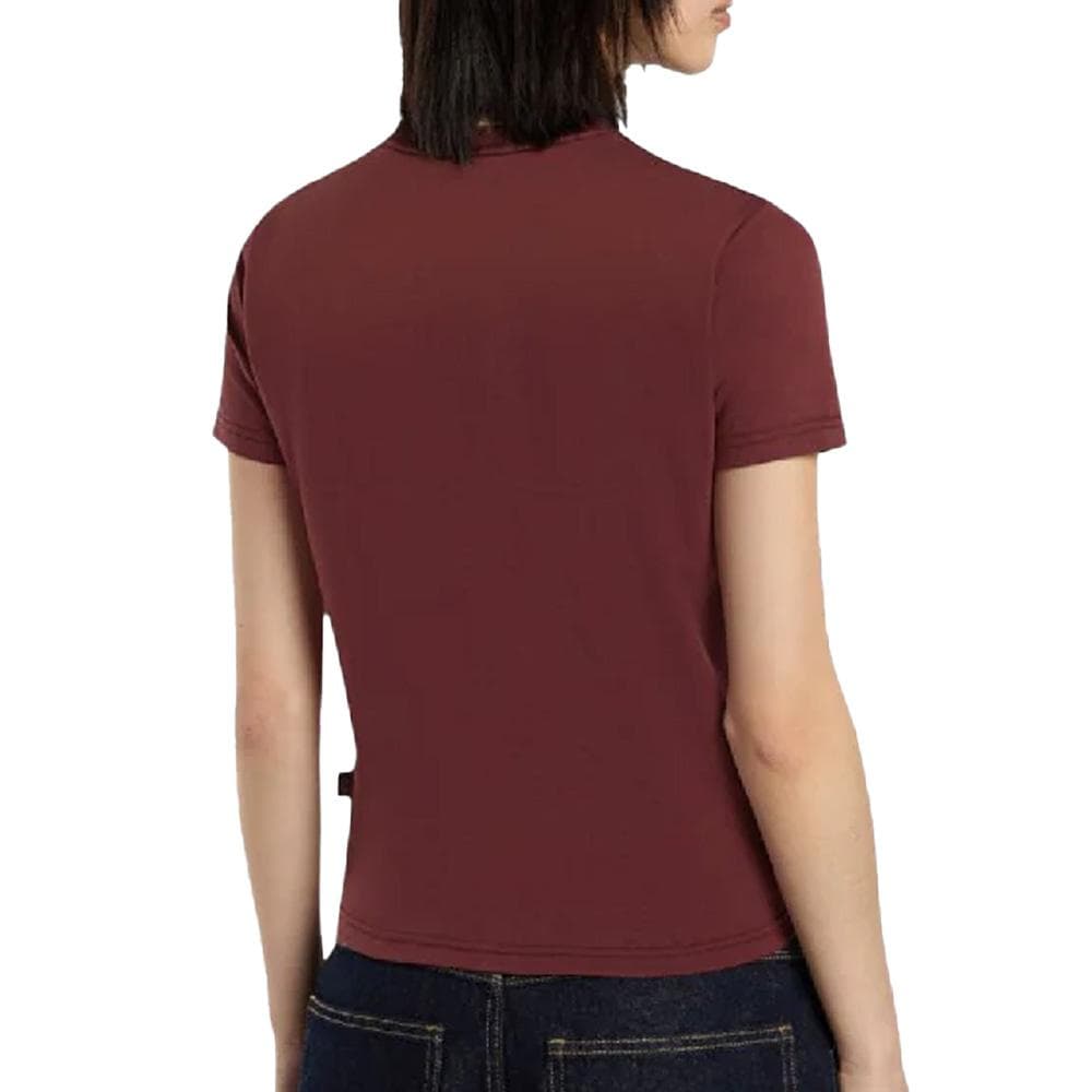T-Shirt Rouge Femme Dickies Maple 2
