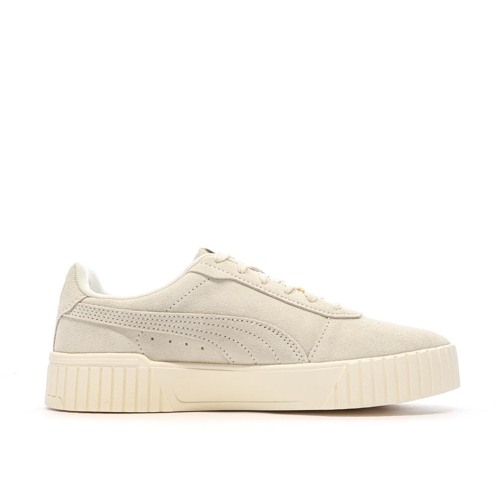 Baskets Beiges Femme Puma Carina 2.0 2