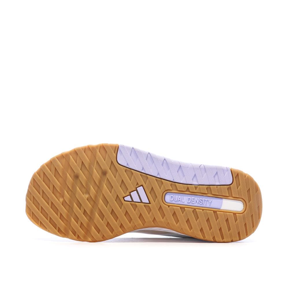 Baskets Blanches/Beiges Femme Adidas Everyset 5