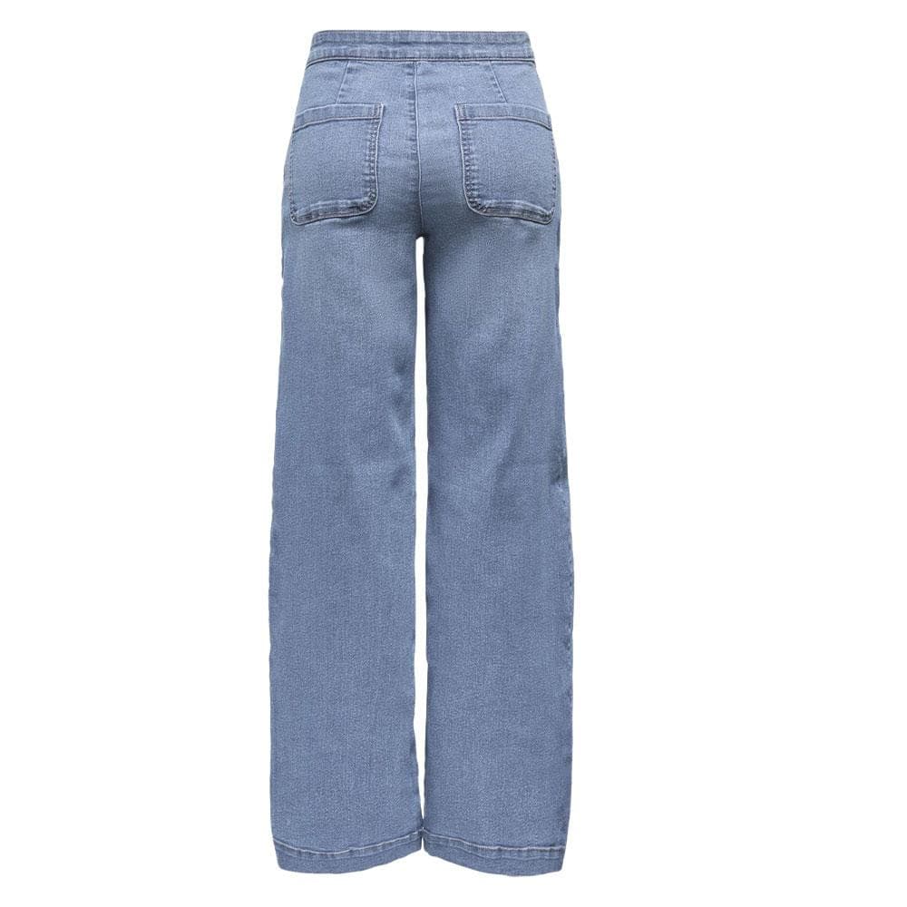 Jean Loose Bleu Clair Femme Bleu Only Mollie 3