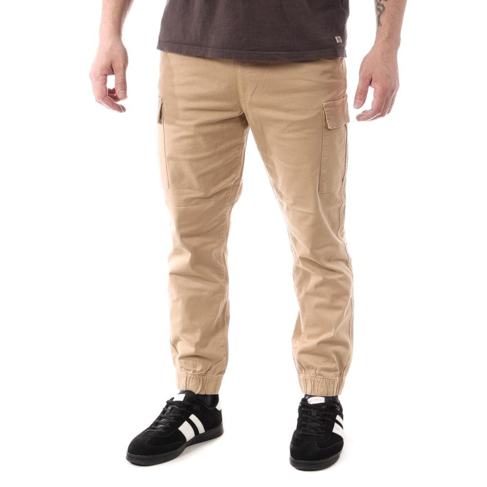 Pantalon Beige Homme Lee Cooper Okarg 1