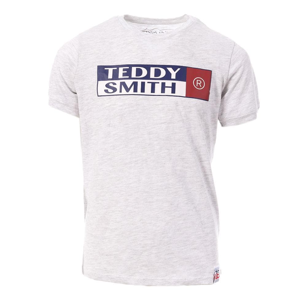 T-shirt Bleu Gris enfant Teddy Smith Tozo 1