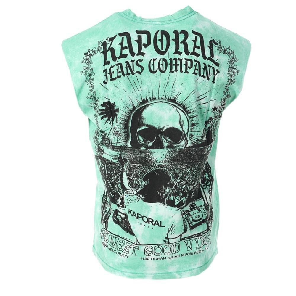 T-Shirt Vert Homme Kaporal TANKH25M10 2
