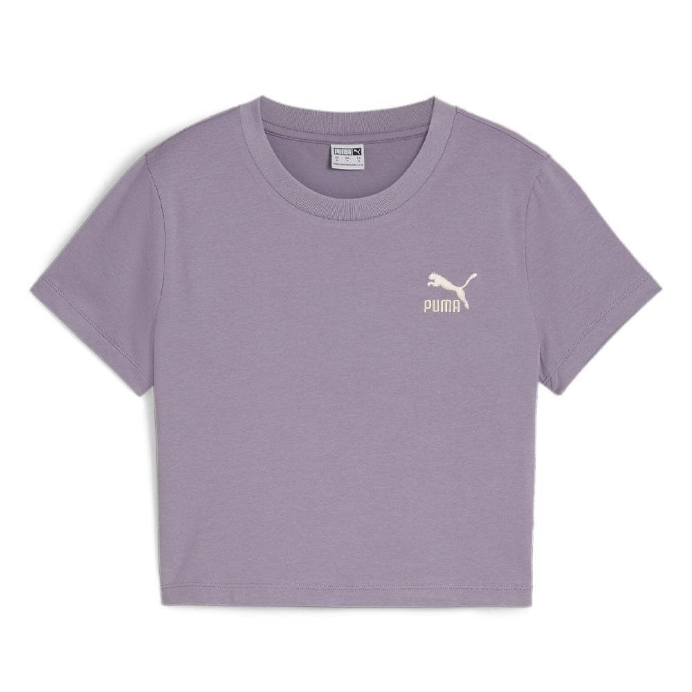 T-Shirt Violet Femme Puma Classics 1