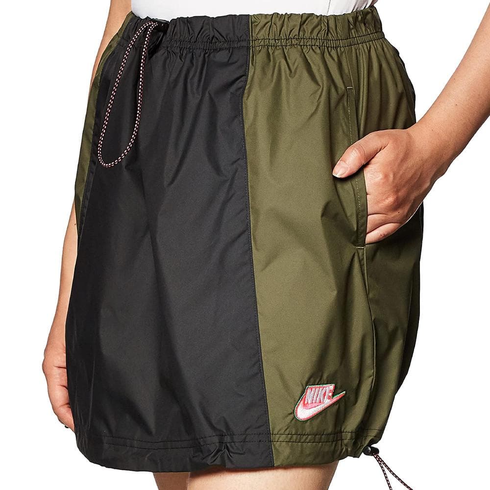 Jupe Noir/Kaki Femme Nike Skirt 1