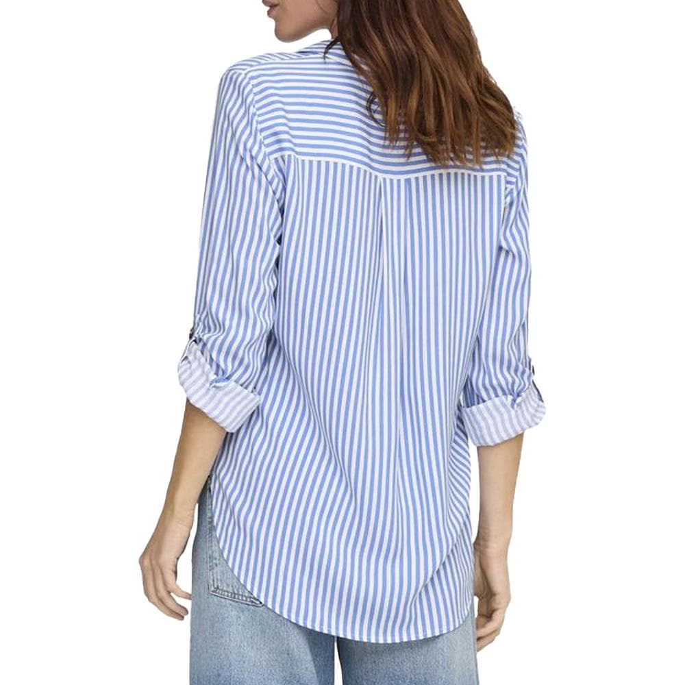 Chemise Bleu à Rayures Femme JDY Laurel 2