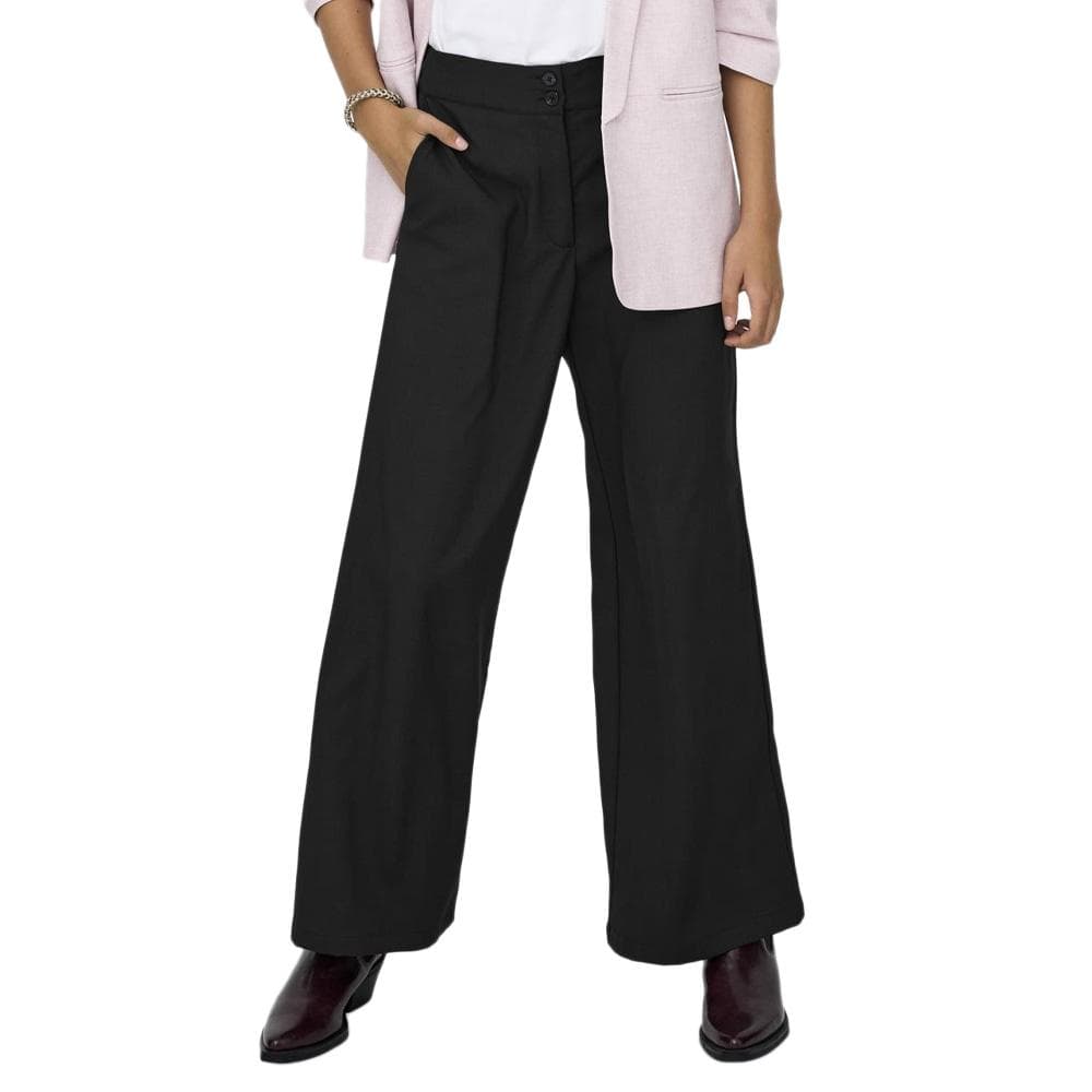 Pantalon fluide Noir Femme JDY Dora 1