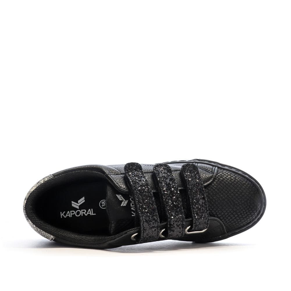 Baskets Noires Femme Kaporal Tippy 4