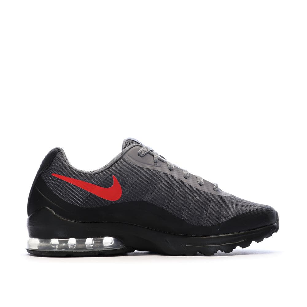 Baskets Grises/Noires/Rouges Homme Nike Invigor 2
