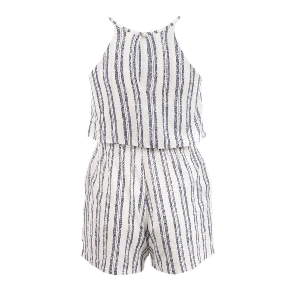 Combishort Rayures Marine/Ecru Fille Teddy Smith Cavana 2