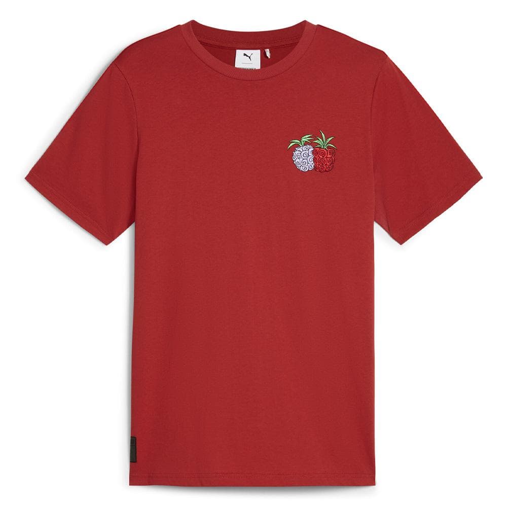 T-shirt Rouge Homme Puma X One Piece Graphic 1