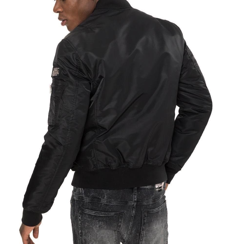 Bomber Noir Homme Schott Jet17 2