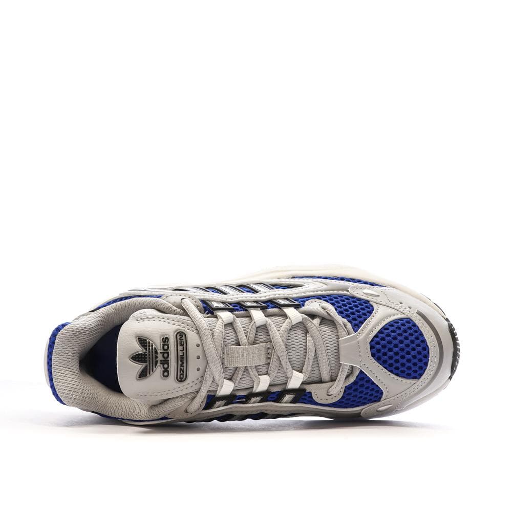 Baskets Gris/Bleu Femme Adidas Ozmillen 4