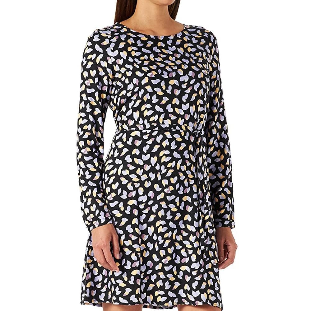 Robe Noir à motif Femme Vila Vivish 1