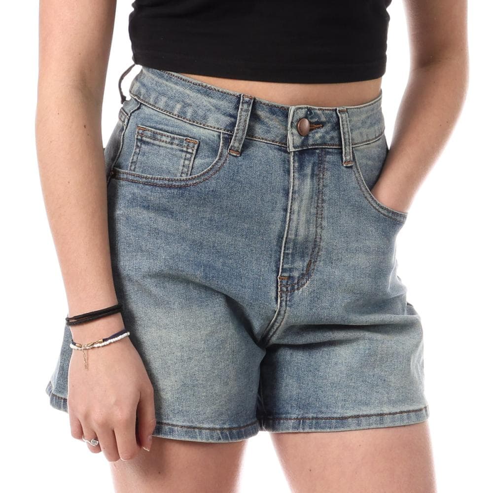 Short Bleu Femme Monday Premium Dirty 1