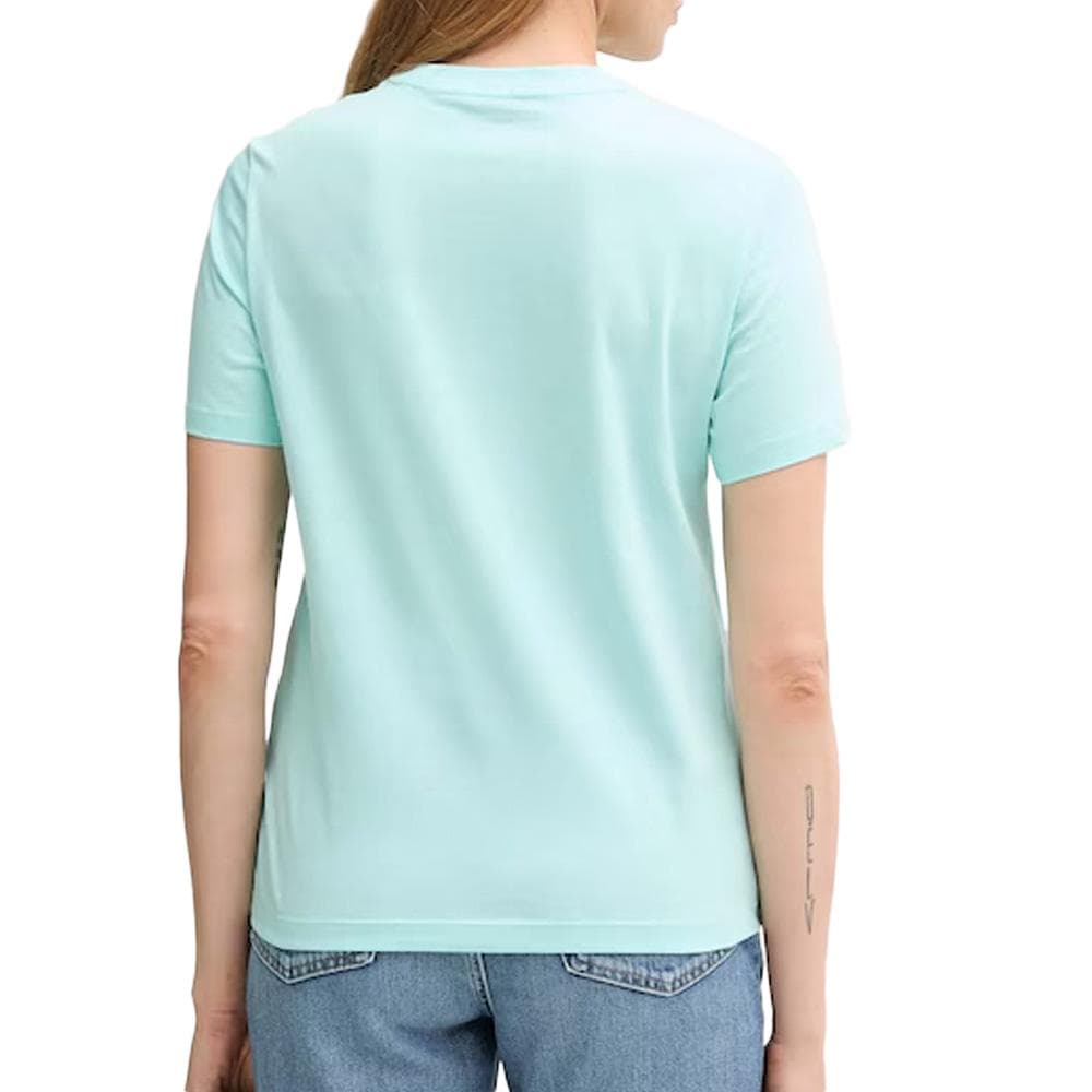 T-Shirt Turquoise Femme Calvin Klein Jeans Classic Boxed 2