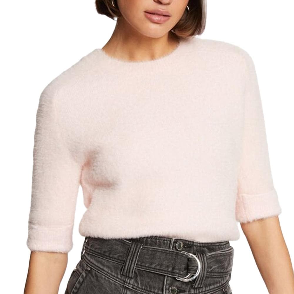 Pull Manches Courtes Rose Femme Morgan MTOM 1