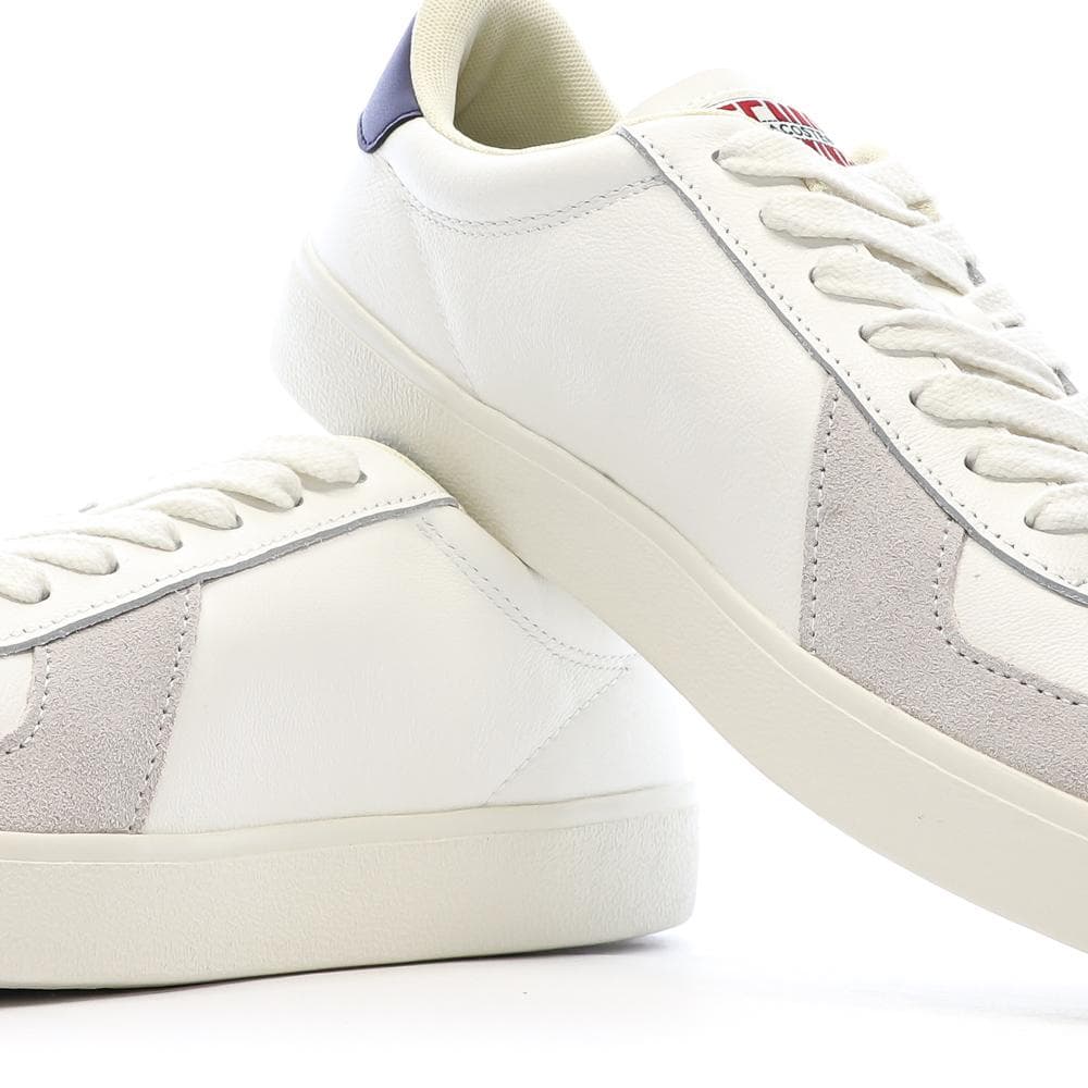 Baskets Blanches/Marine Homme Lacoste Baseshot Pro 225 7