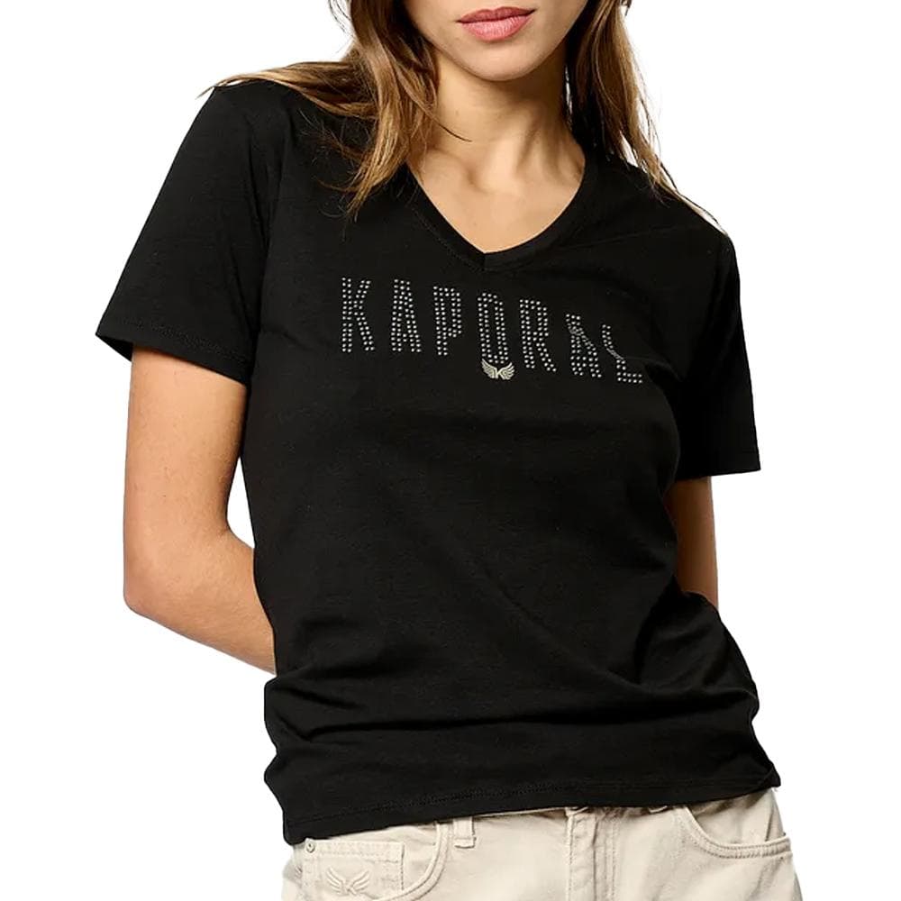 T-shirt Noir Femme Kaporal EMELE 1