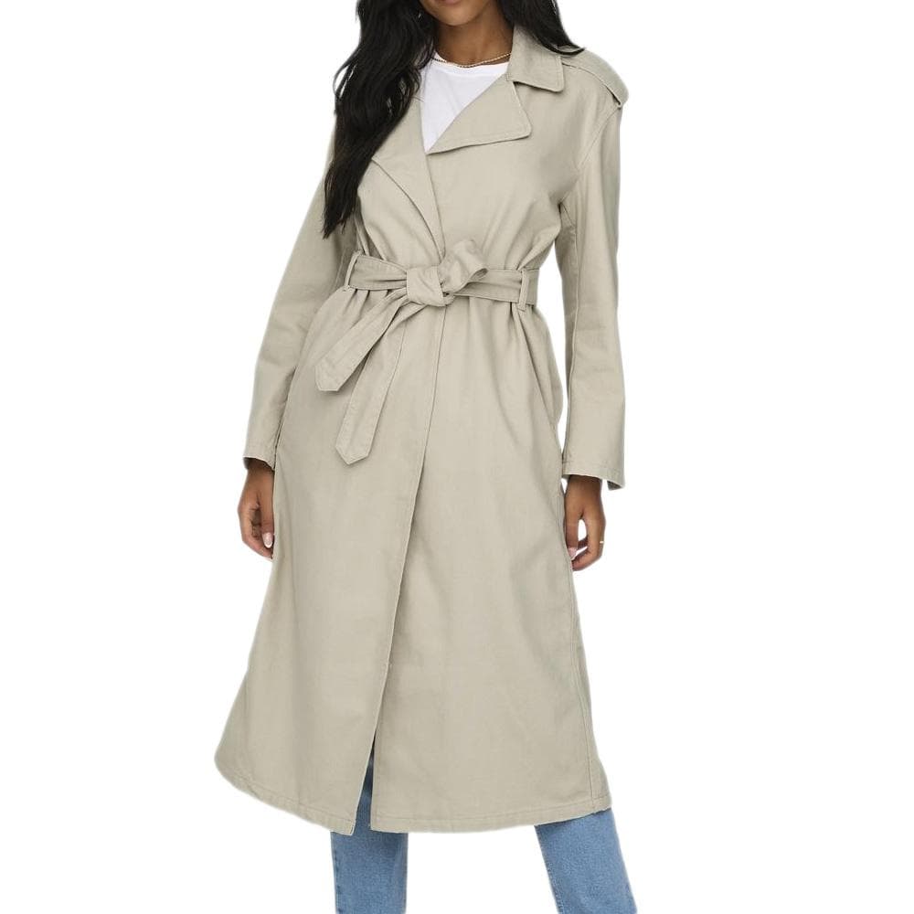 Manteau Beige Femme Only Manila Washed 1