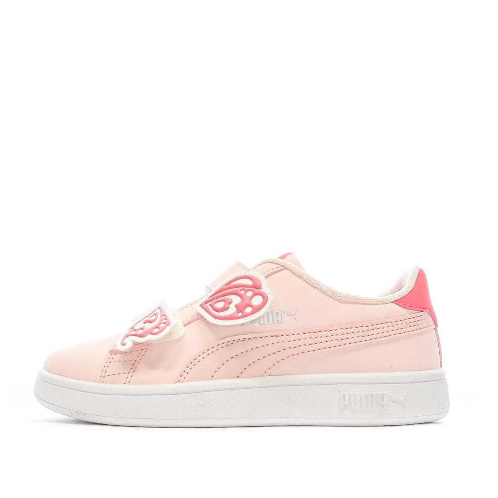 Baskets Rose Fille Puma Smash Butterfly 1