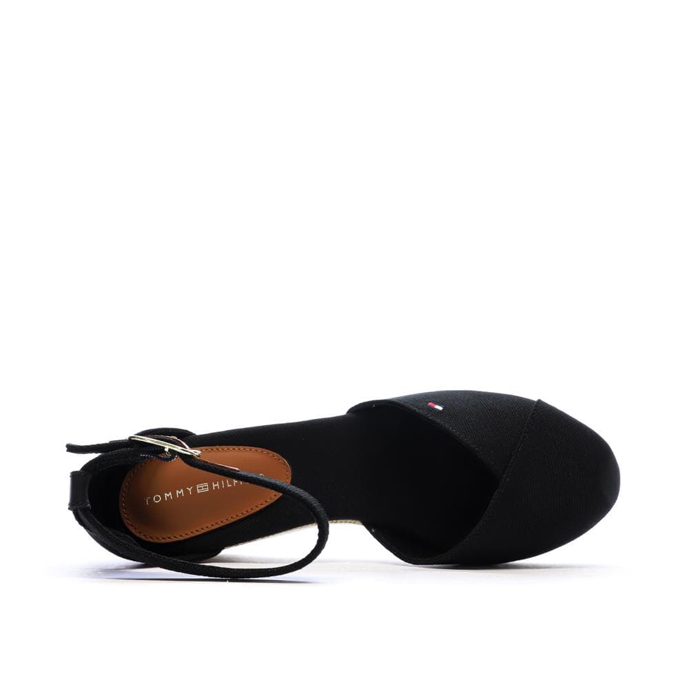 Sandales Noires Femme Tommy Hilfiger FW0FW08657 4