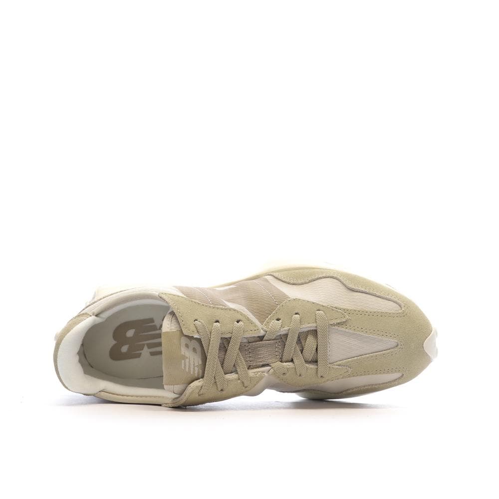 New Balance 327 Baskets Beige/Marron Clair Homme U327MG 4