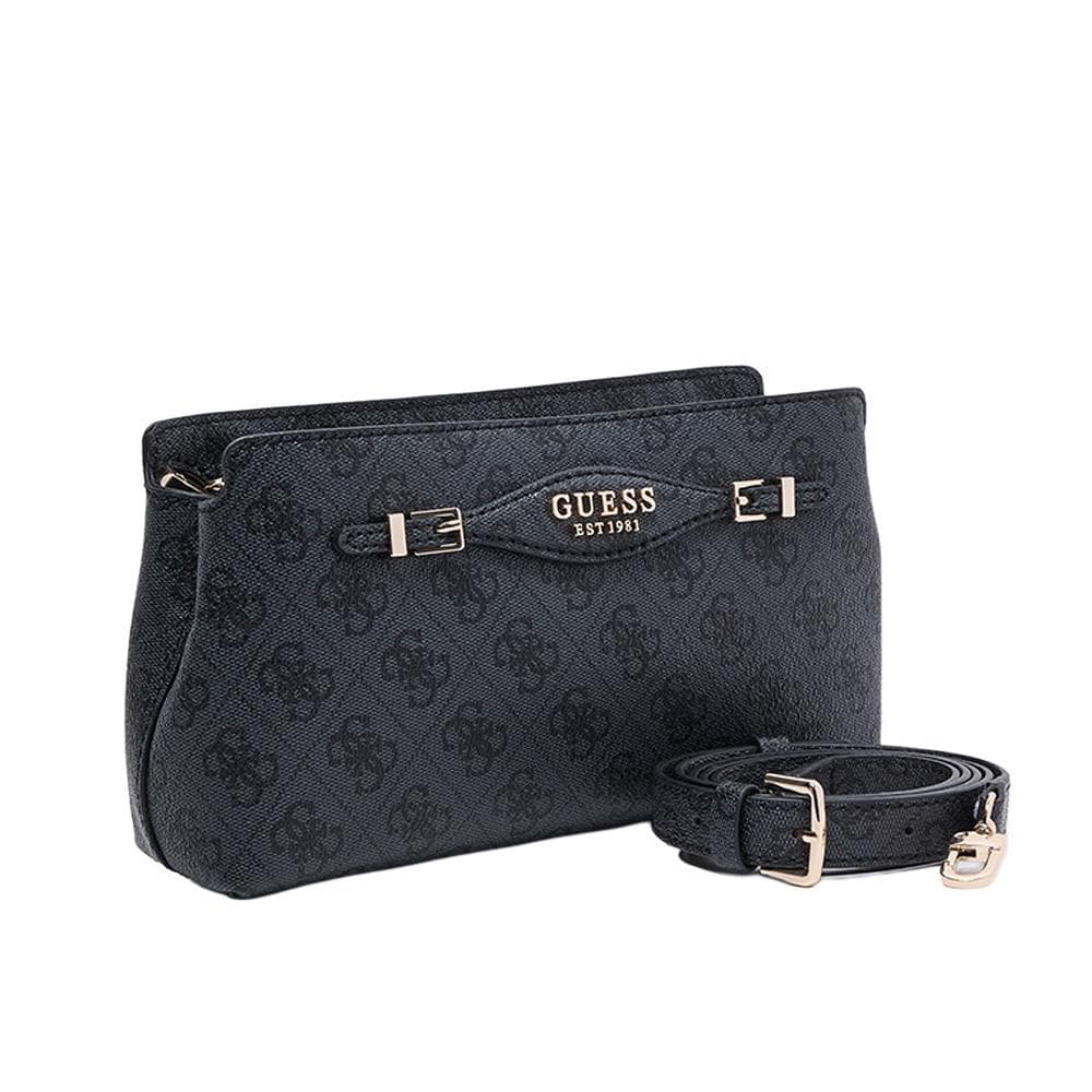 Sac à Bandoulière Noir Femme Guess Katya 1