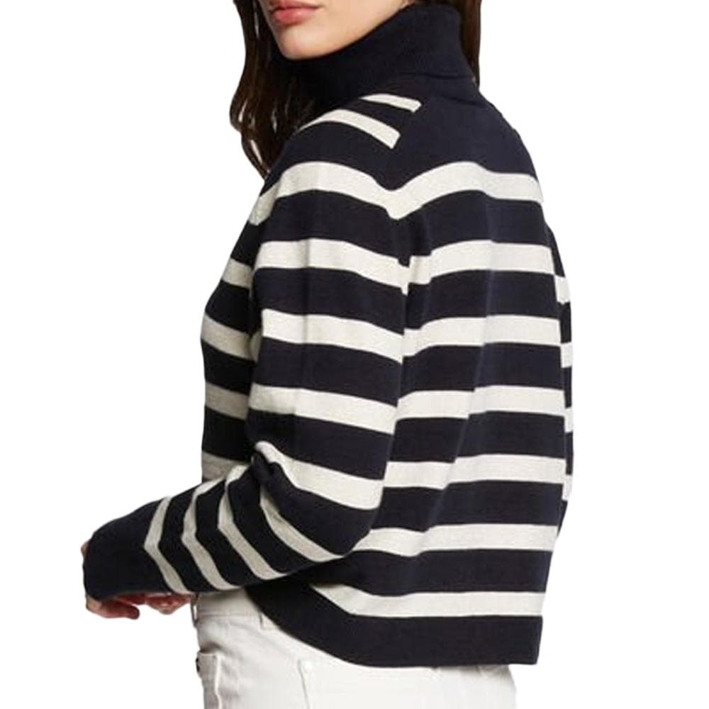 Pull Marine/Ivoire Femme Morgan MLAGON 2