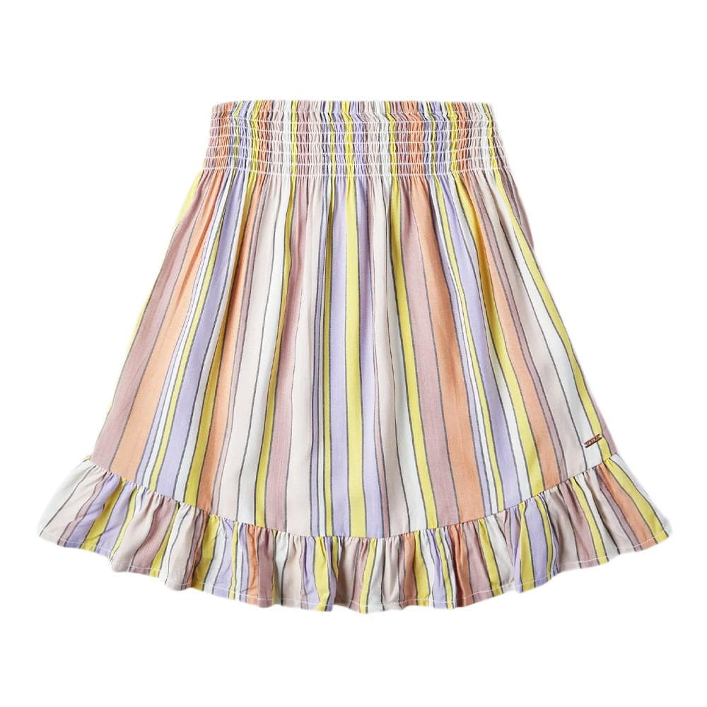 Jupe à Rayures Rose/Jaune Fille O'Neill Lilia Smocked 1