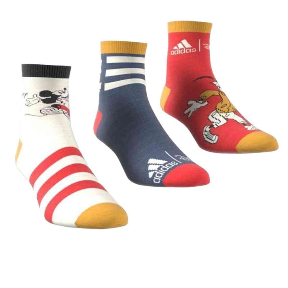 x3 Paires de Chaussettes Multicolore Femme Adidas Mickey Mouse 1