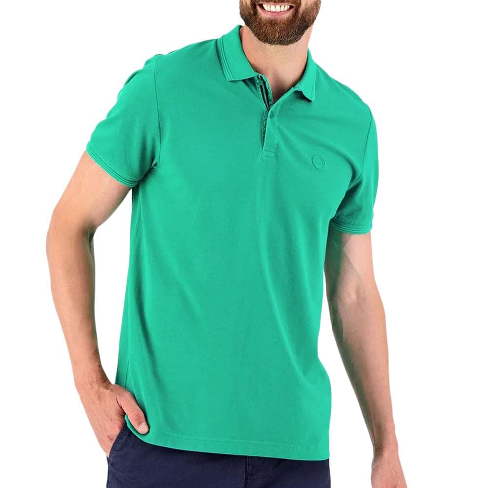 Polo Vert Homme TBS JAIRO 1