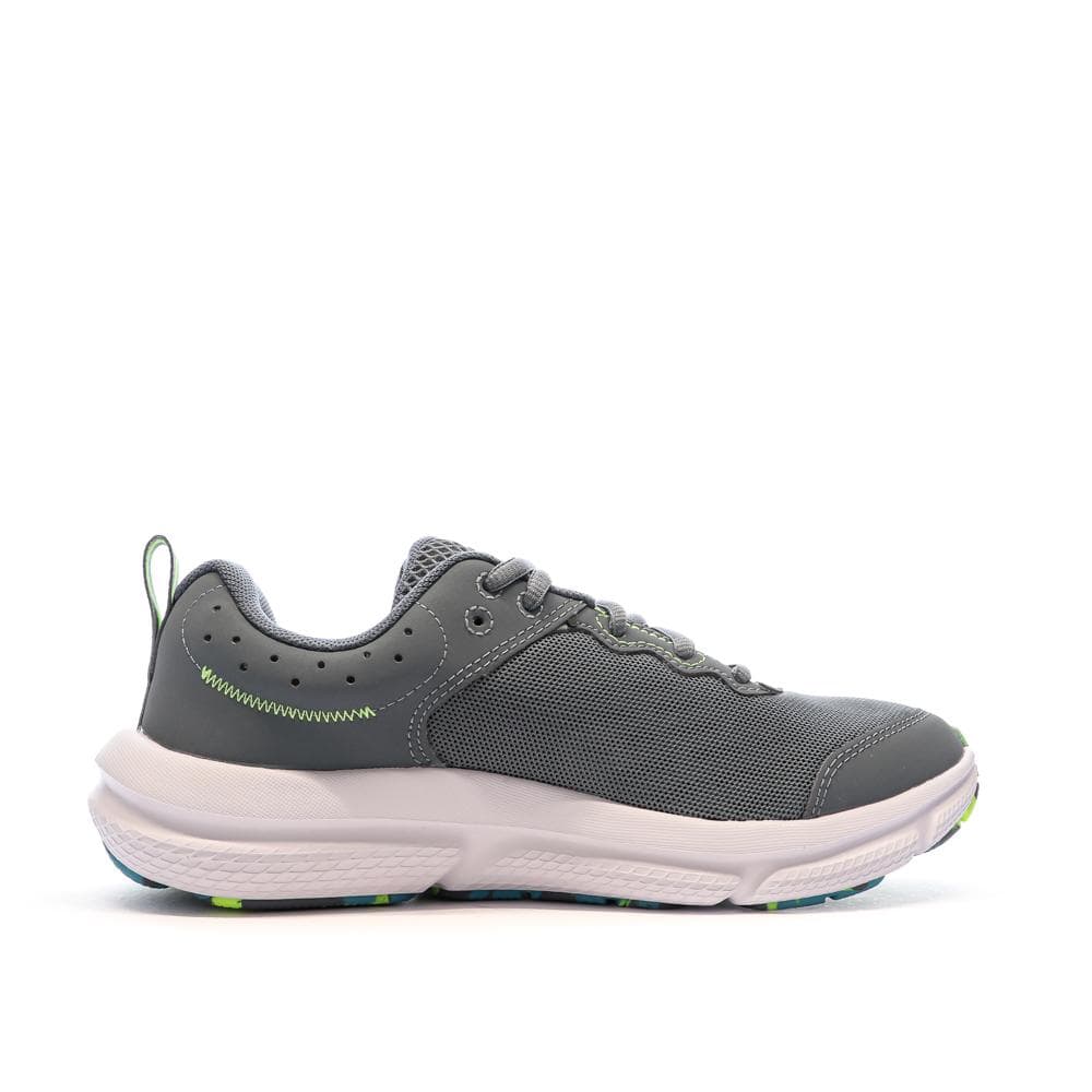 Chaussures de Running Gris /Vert Garçon Under Armour Assert 10 2