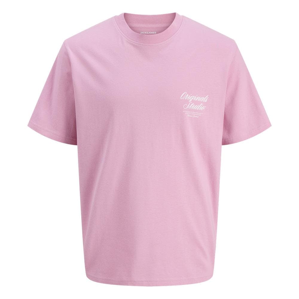 T-Shirt Rose Homme Jack & Jones Norrebro 1