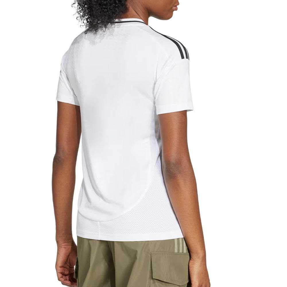 Real Madrid Maillot de Football Blanc Femme Adidas 24/25 2