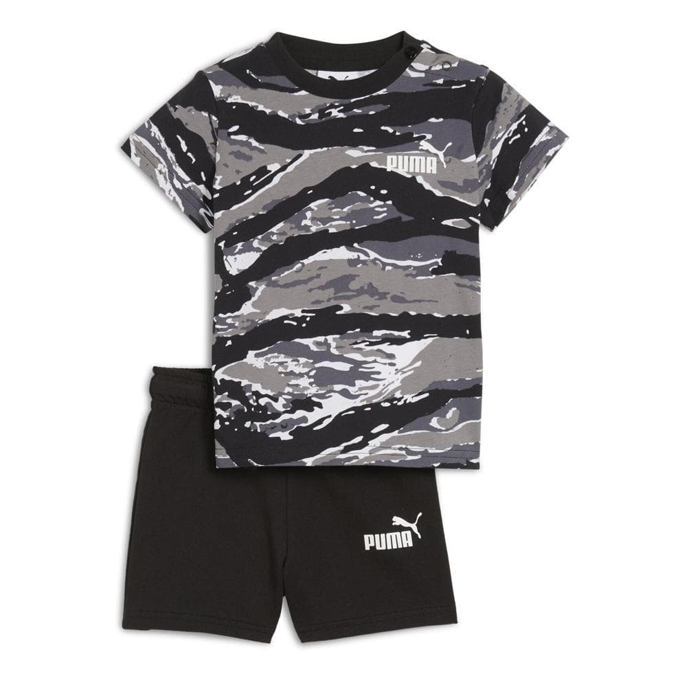 Ensemble Noir/Gris Garçon Puma Minicats 1