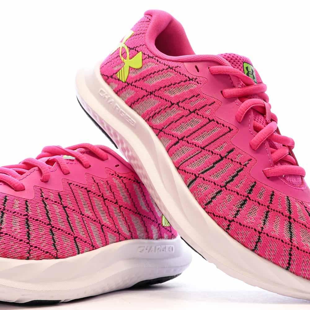 Chaussures de Running Rose Femme Under Armour Charged Breeze 7