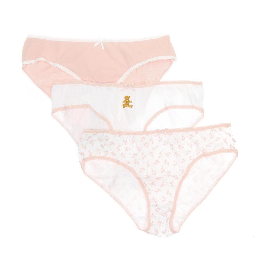 Lot x3 Culottes Rose/Blanche Femme Lulu Castagnette 1